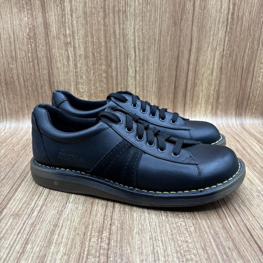 Dr Martens‎ Mel 6 Eye 2B24 Shoe Black Leather Lace Up BRAND NEW Men’s Size 8